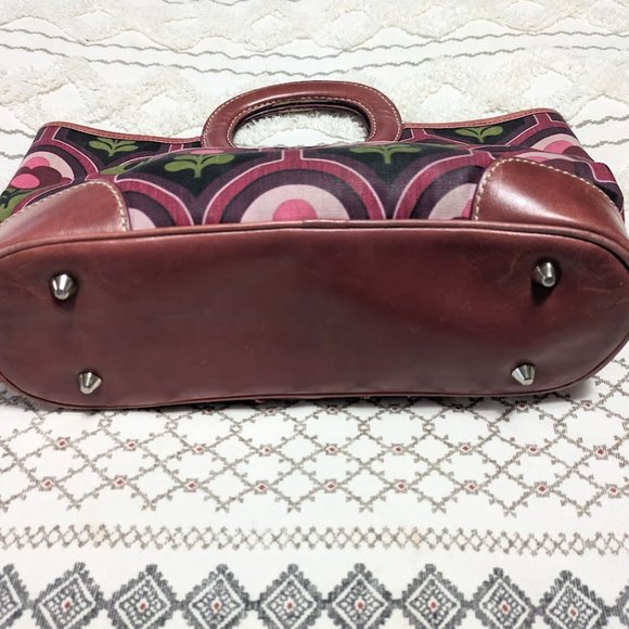 Isabella Fiore Vintage Y2K Beaded Floral Purse Handbag - Picture 4 of 7